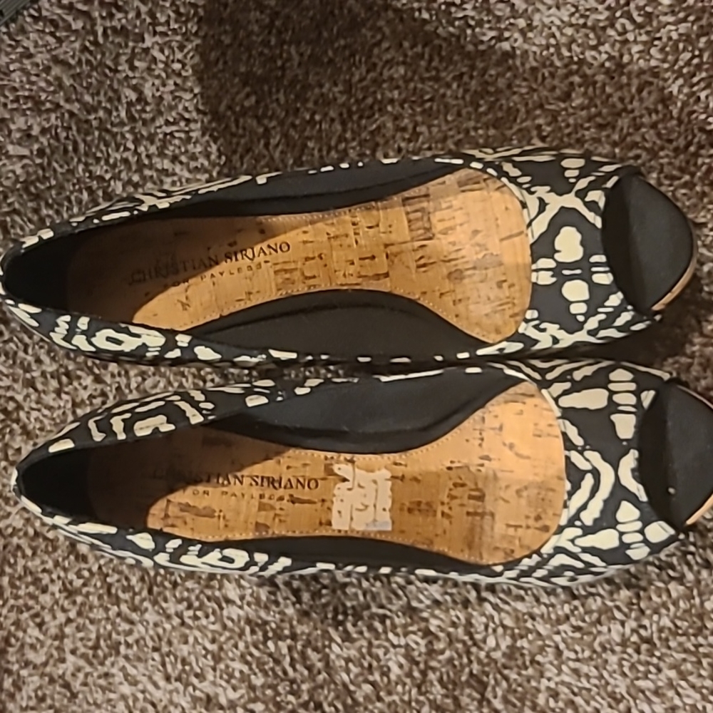 Christian Siriano Peep Toe Heels